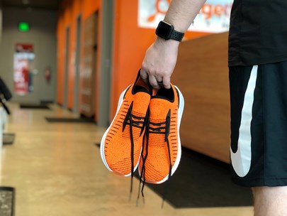 workout shoes at orangetheory